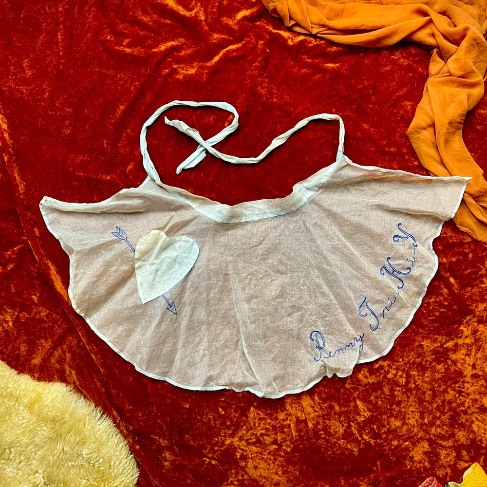 Vintage Linen Apron